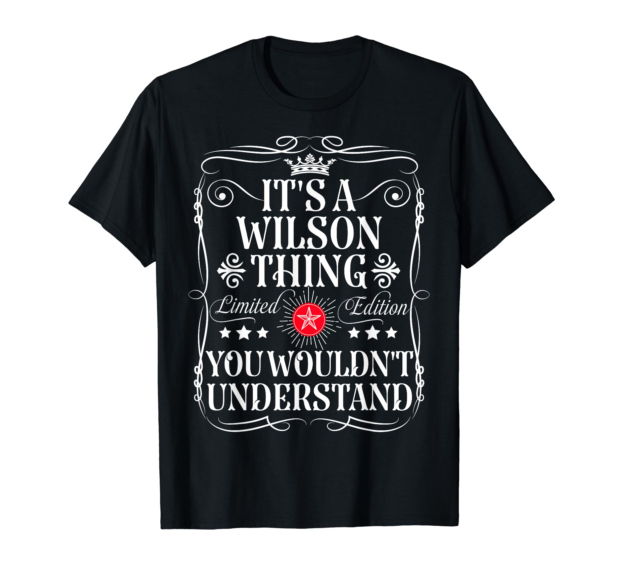 Funny Vintage Wilson Name T-Shirts And GiftsWilson Name Its A Wilson Thing You Wouldn't Understand T-Shirt