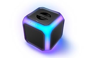 X7207 Bluetooth Party Cube Speaker with Lights - Wireless, 360° Audio