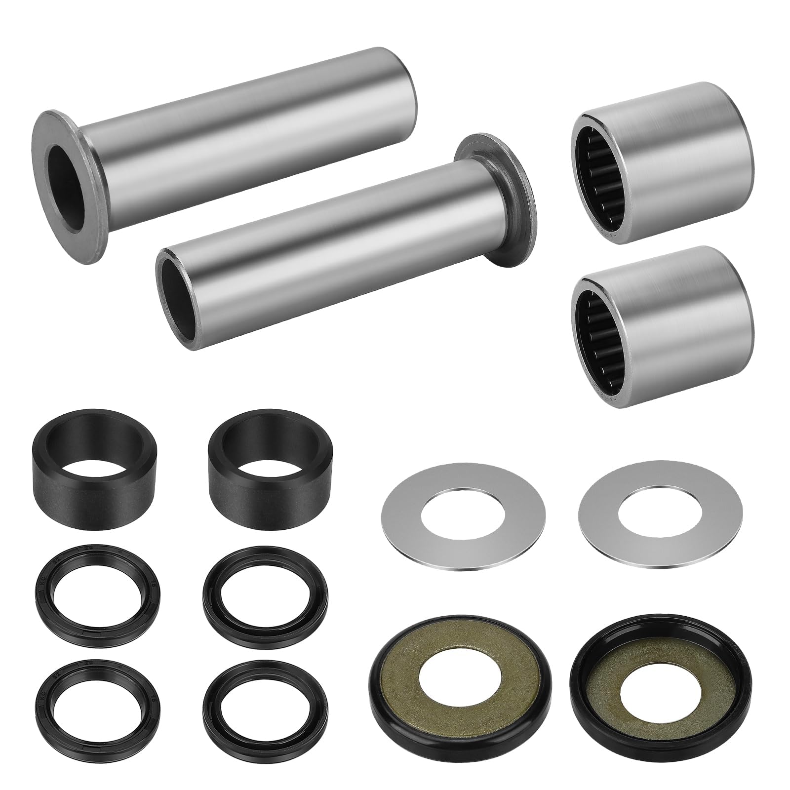 Kit de reparación de bujes de brazo oscilante trasero y sellos para Suzuki LTZ-400 Z400 Quadsport 400Z 2003-2014