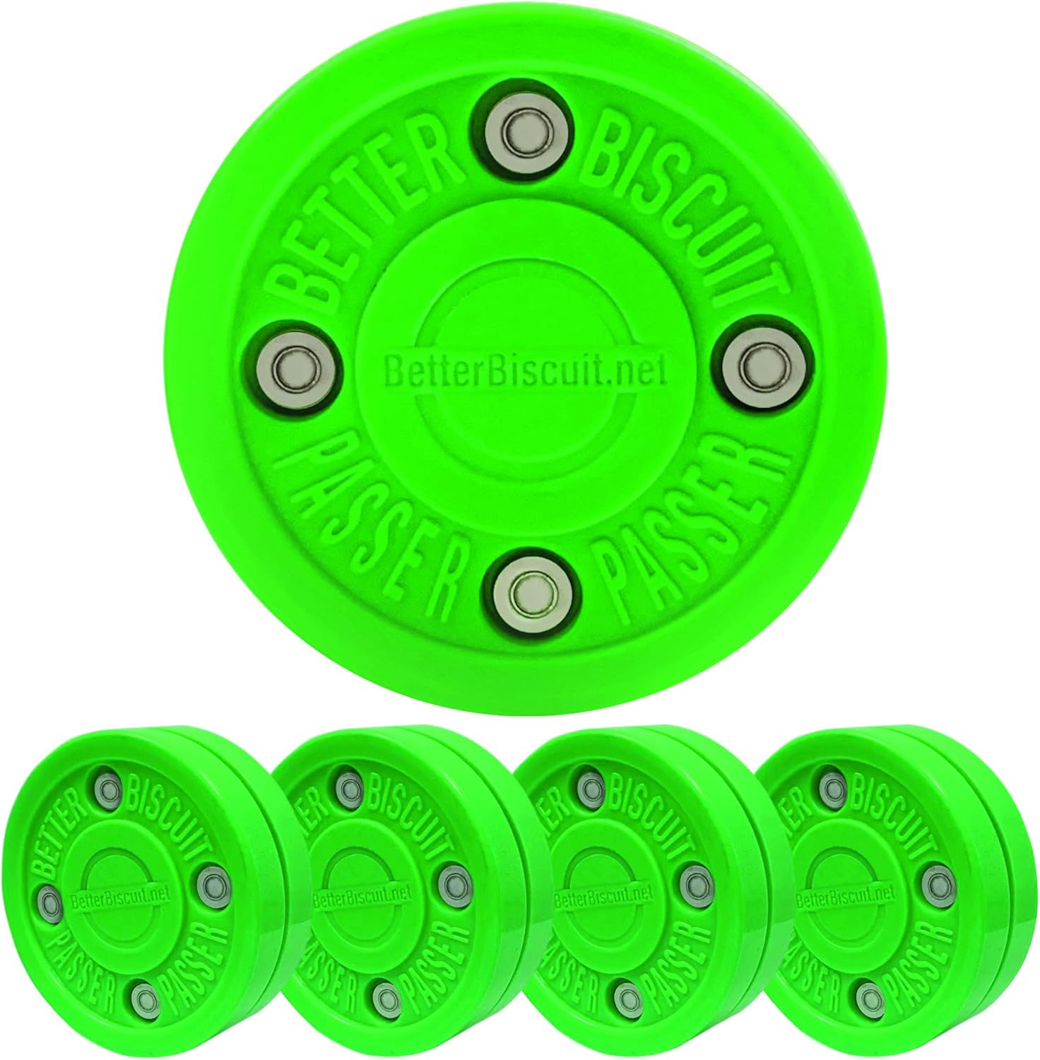 Better Biscuit Passer-4 Pack, Green