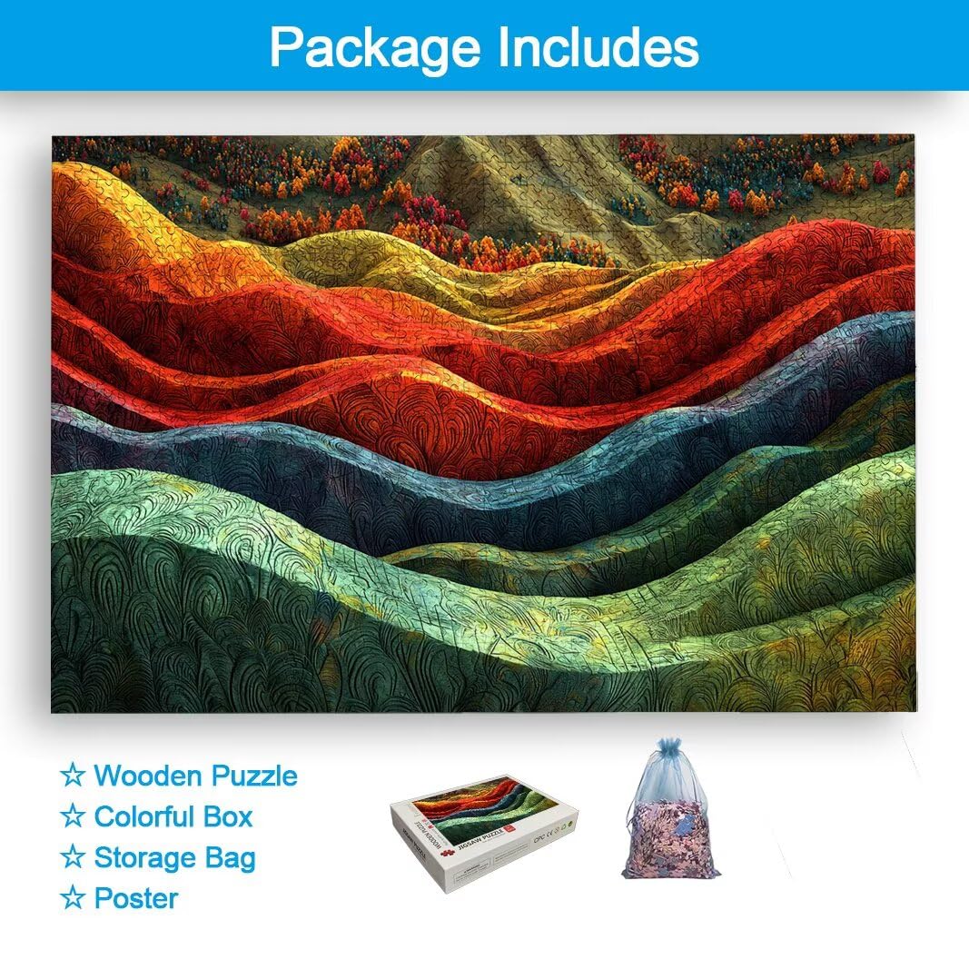 Puzzle Arcoíris, Puzzle 1500 Piezas para Adultos, Regalo Mujer/Hombre -2289