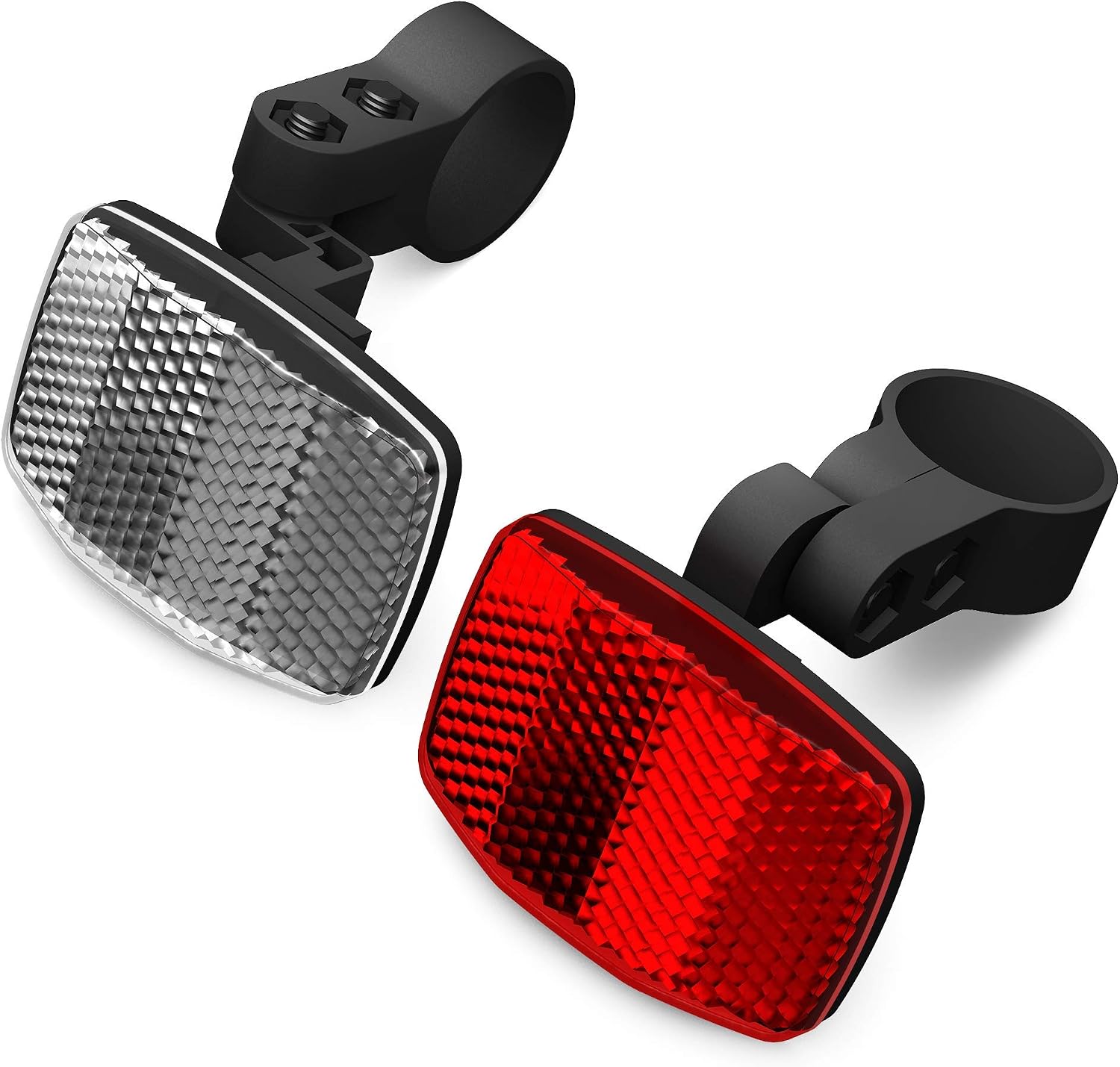 LGEGE Front & Rear Reflector Kit, Road Safety Reflection Kit