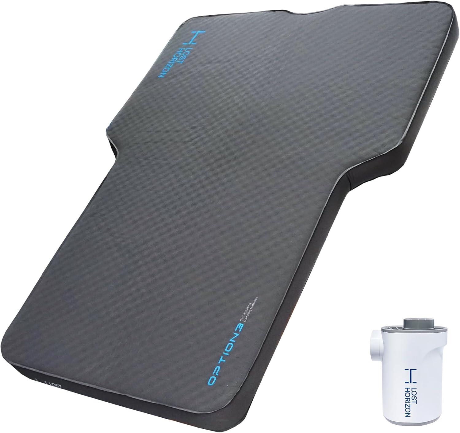 LOSTHORIZON Camping Air Mattress with Foam, Self Inflating Sleeping Pad with Pump Sack, 4.5" Thick, R-Value 13, for RAV4