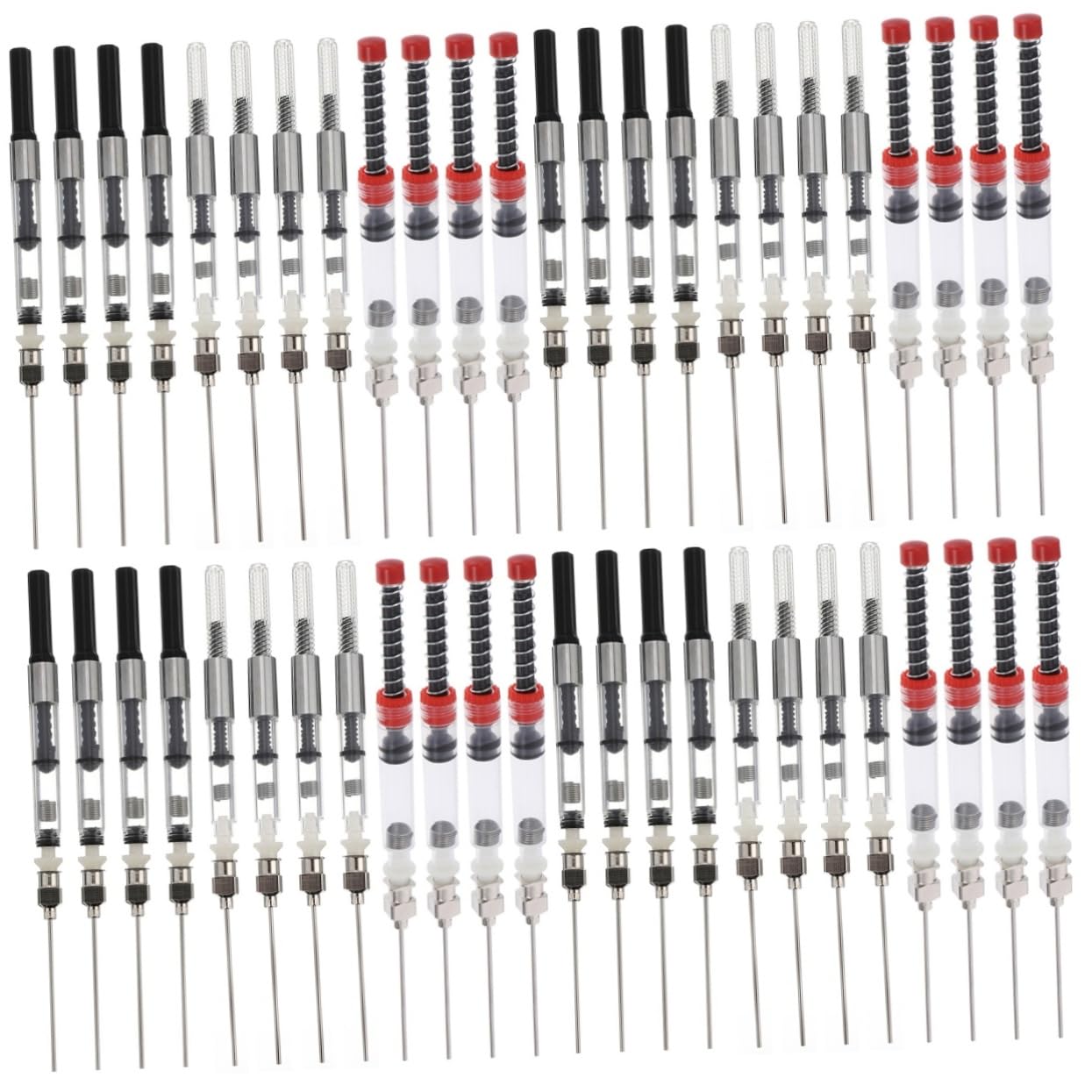 Operitacx 48stücke Teiliges Tintenabsorber Für Füllfederhalter Ergonomischer Tintenspring-füller Und Praktisch Für Schule Und Büro Leicht Und Tragbar