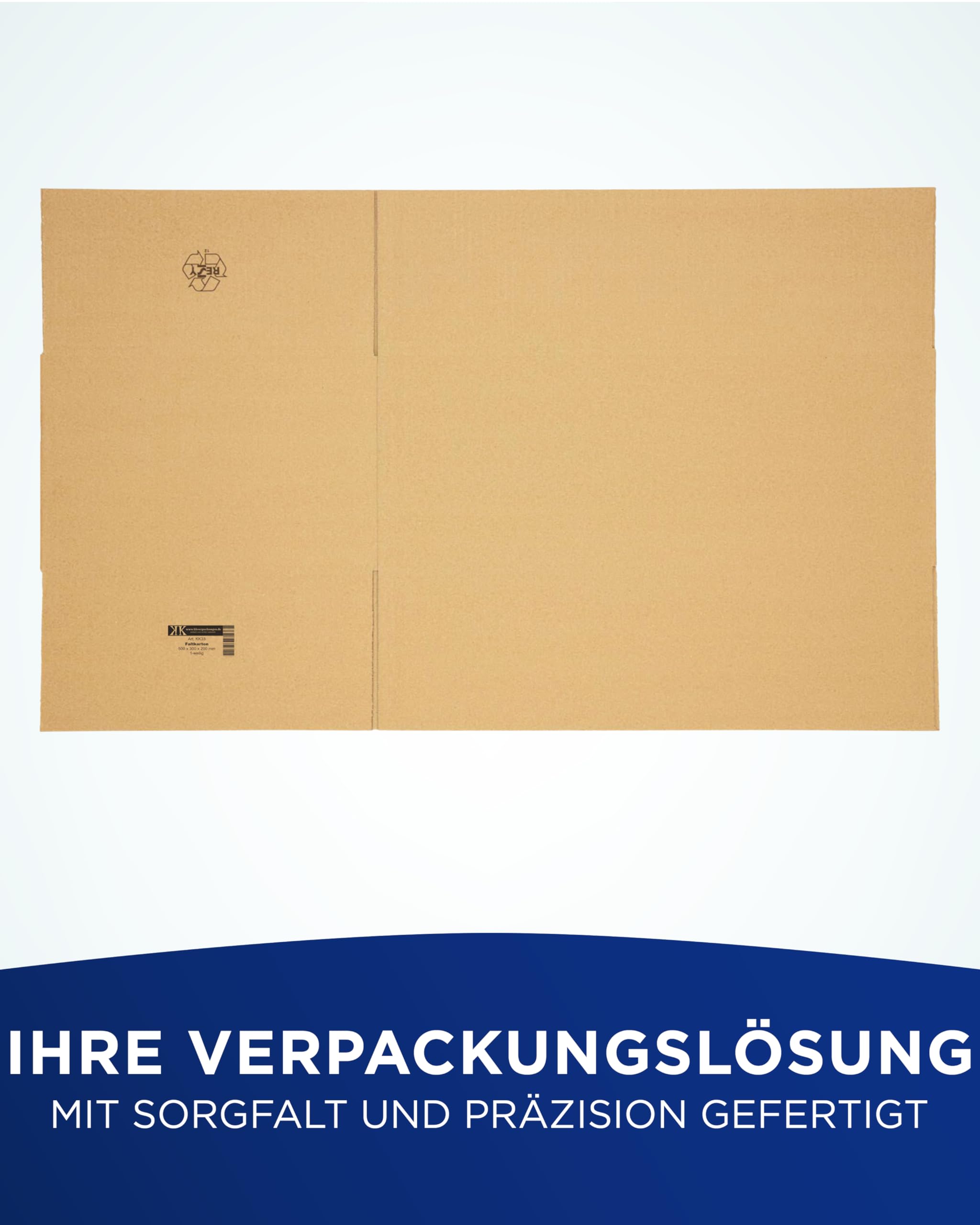 50 Kartons 500 x 300 x 200mm für Warensendung