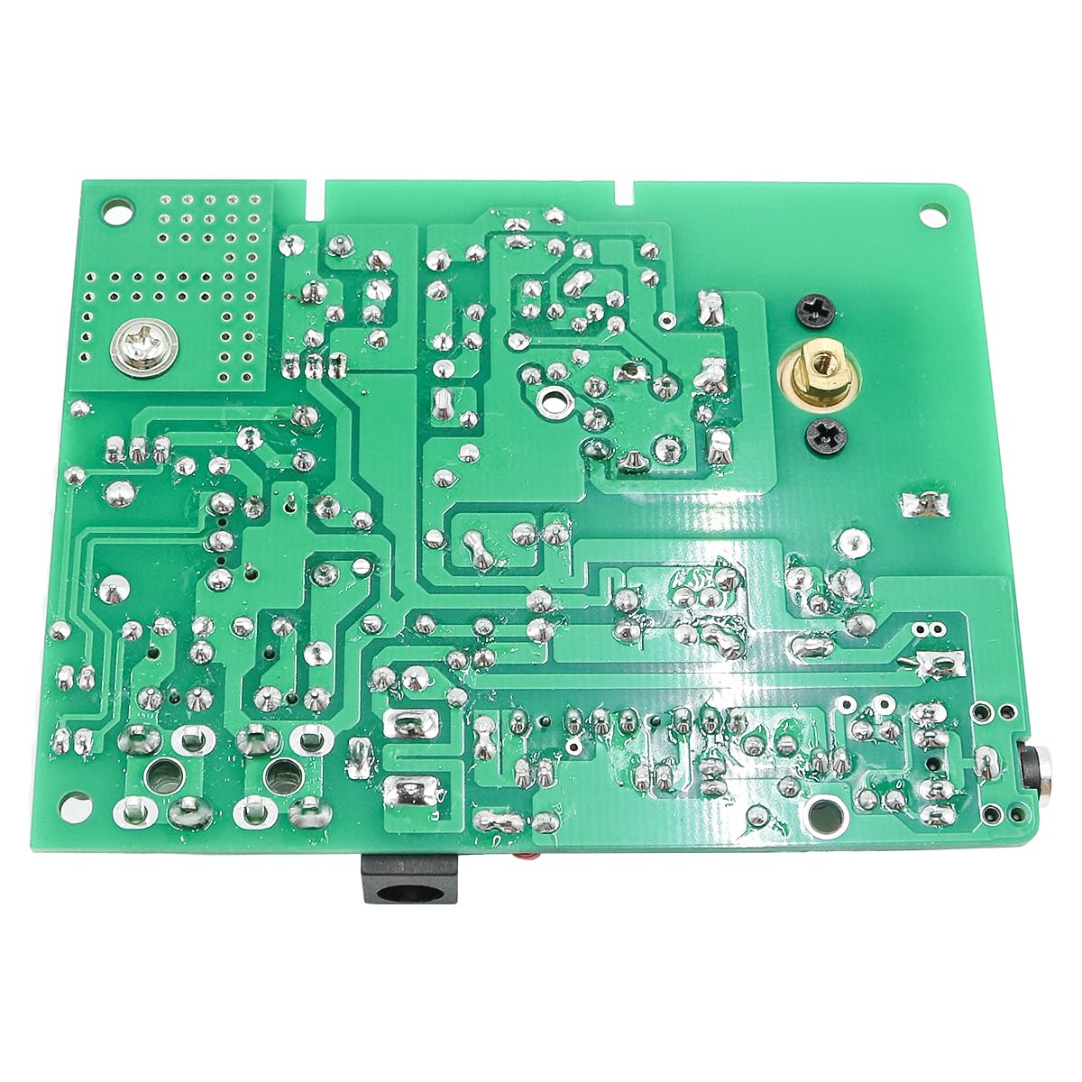 Ticha Kit trasmettitore AM, trasmettitore radio a onde medie regolabile 530-1600 KHZ fai da te per esperimenti scolastici, 20-500 MW, antenna da 2-5 m, ingresso audio da 3,5 mm, materiale PCB
