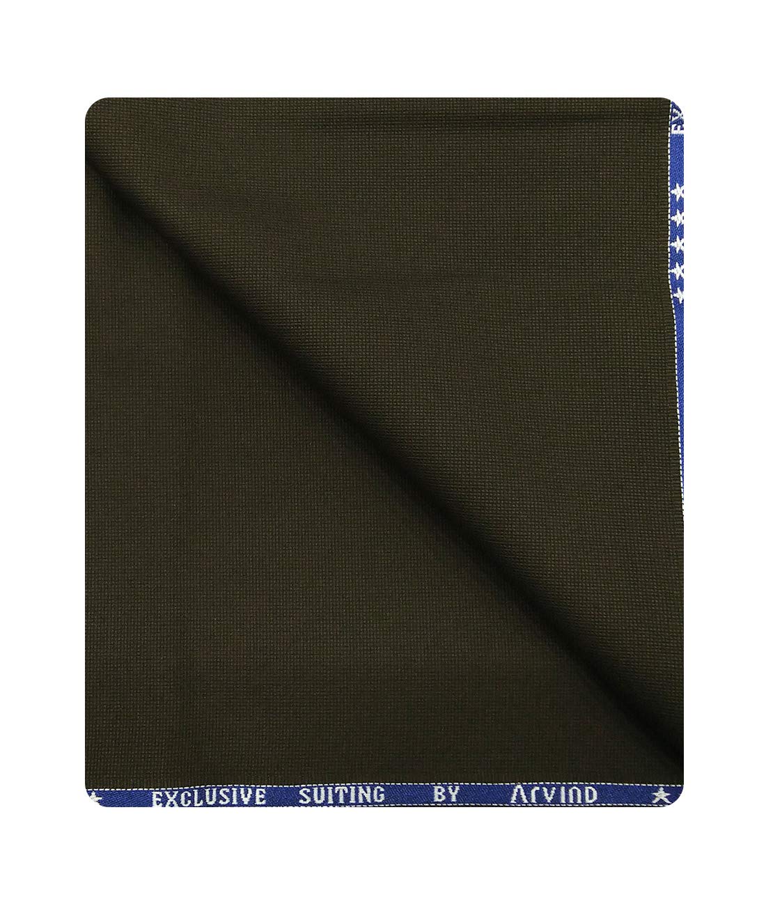 Men's Solid Trousers Fabric (LSADTR55DARKGREENSTRUAUG_Green, 1.30 Meter, Free Size)-image-3
