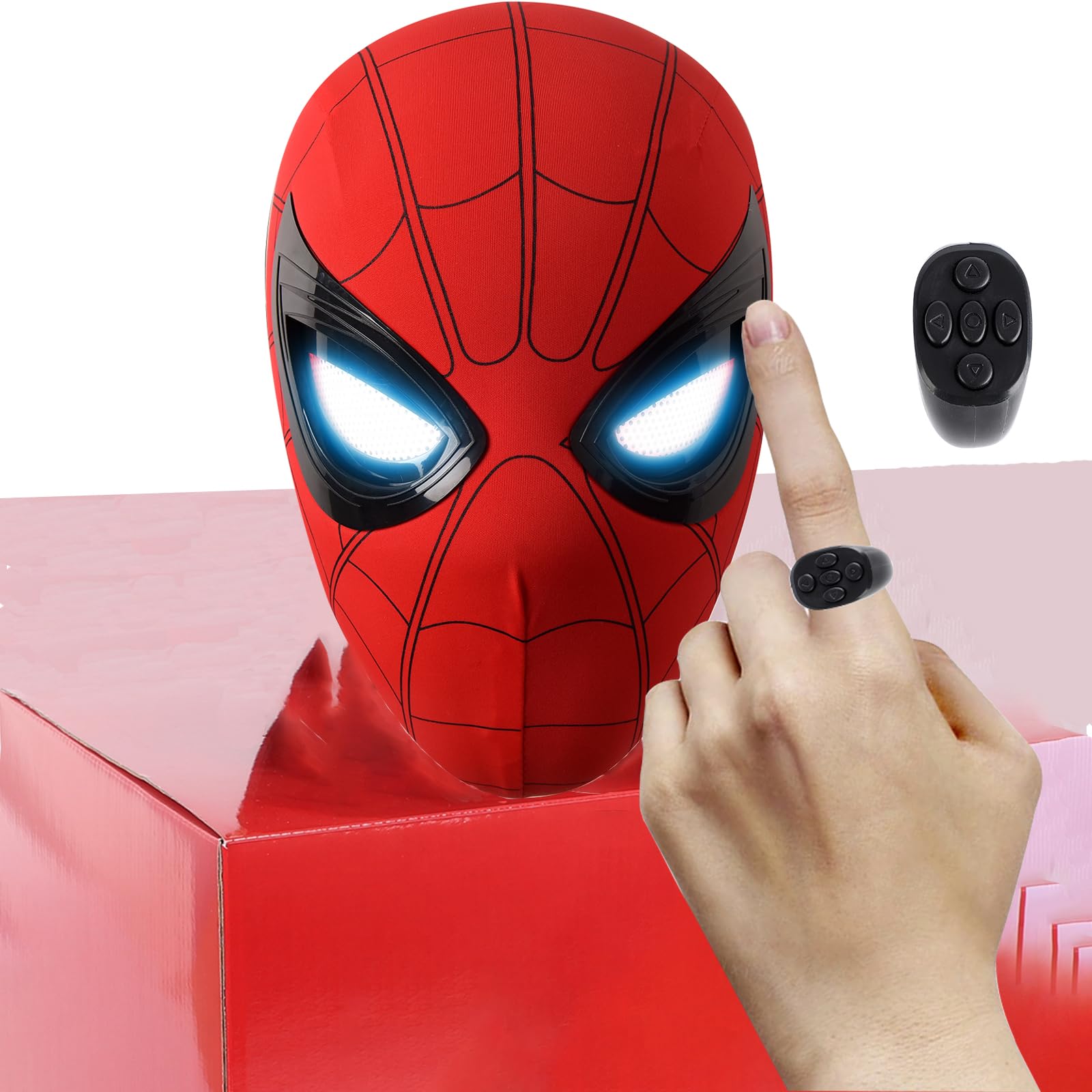 Spider Superhero Mask Toy for Men w sold for $50 at auction (list price $390)