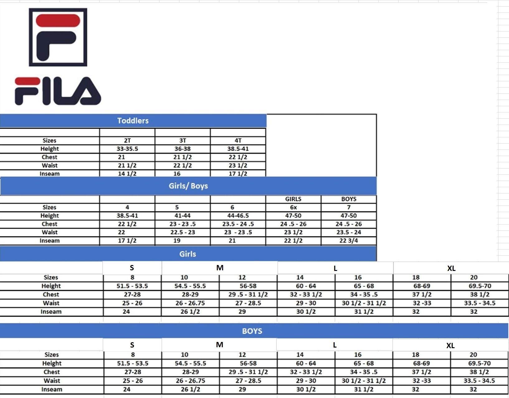Fila Jungen T-Shirt mit klassischem Logo, kurzärmelig