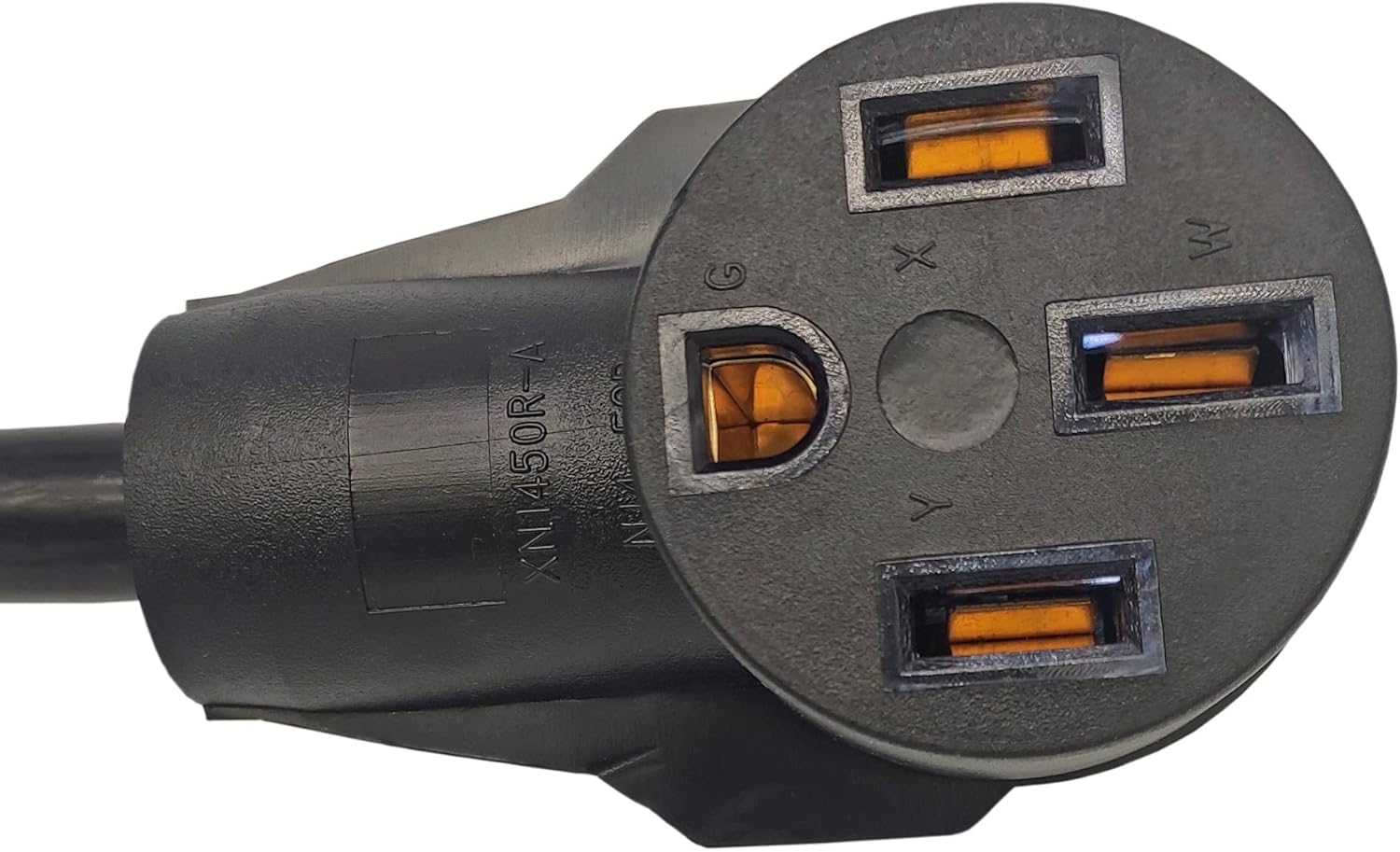 FC-EV61545 AC Adapter Cord NEMA 6-15P to NEMA 14-50R Male 6-15P Plug to Female 14-50R EV 4 Prong Receptacle Adapter Only for EV Charging Output Maximum 15Amp 250Volt
