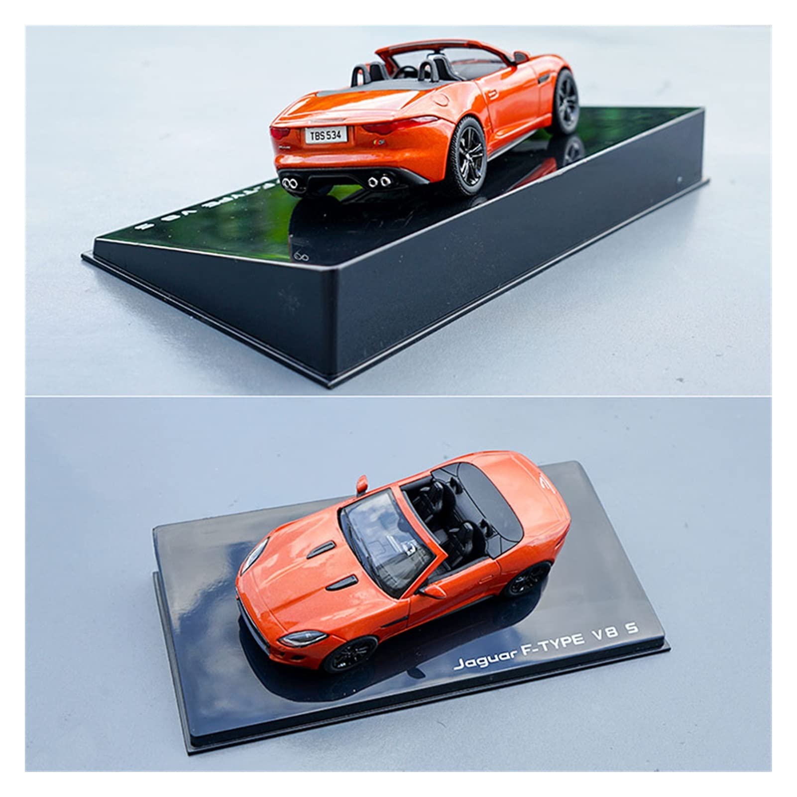 ⭐︎Hard Relic Jaguar Replica Model ⭐︎ Scale Finished Model Car 1/43 for Jaguar F-Type V8 Alloy