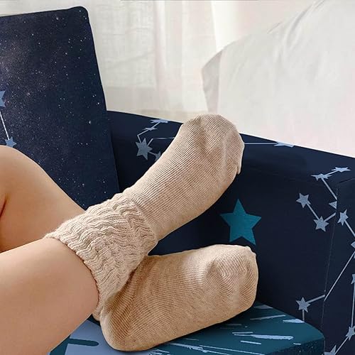 Miniatura 21 de Sofá y tumbona convertible 2 en 1 para niños, sofá abierto con cielo estrellado, silla para niños y niñas 09.23 - 10.22 (Libra),01.20 - 02.18