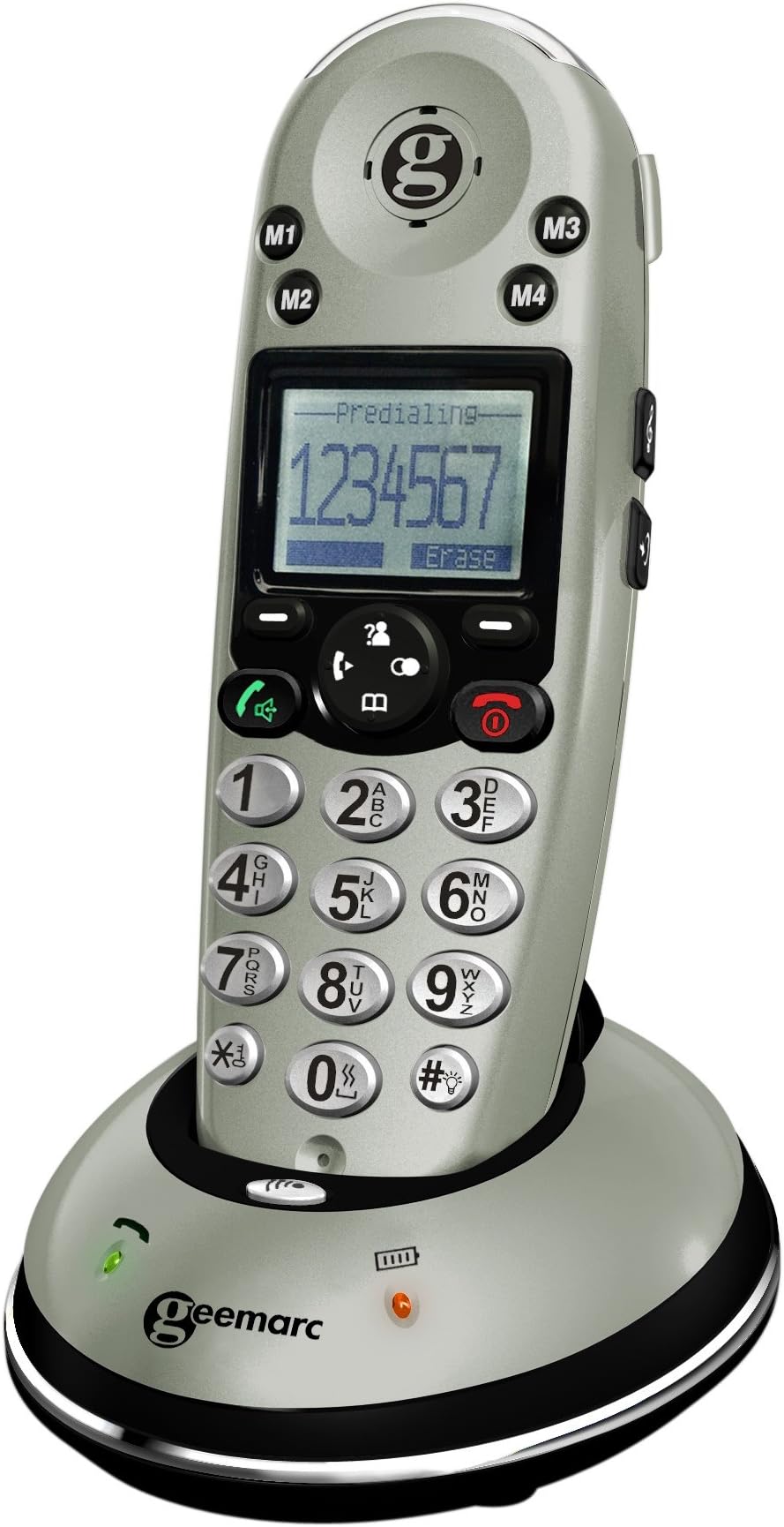 Geemarc AMPLIDECT 350- Amplified Loud Cordless DECT Telephone- UK Version