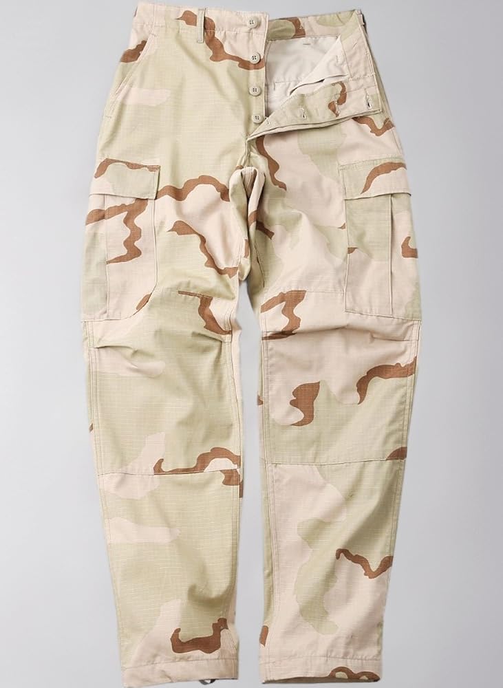 米軍実物 デザート３カラーＢＤＵパンツ L-R SPO-00 369 MILITARY 実物 新品 デッドストック 米軍 DCU カーゴパンツ 3