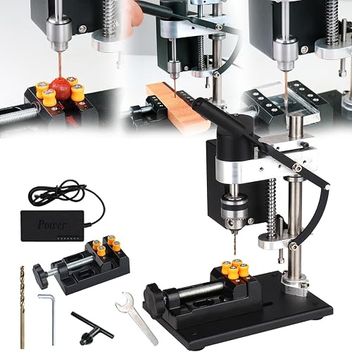à colonne 250 W Mini perceuse d'établi 7 vitesses régla Perceuse