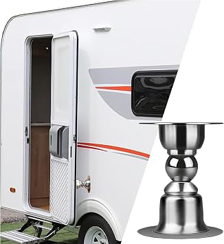 RV Door Holder,Rv Accessories,Magnetic Baggage Door Catch Latch for RV,Camper, Travel Trailer, Cargo