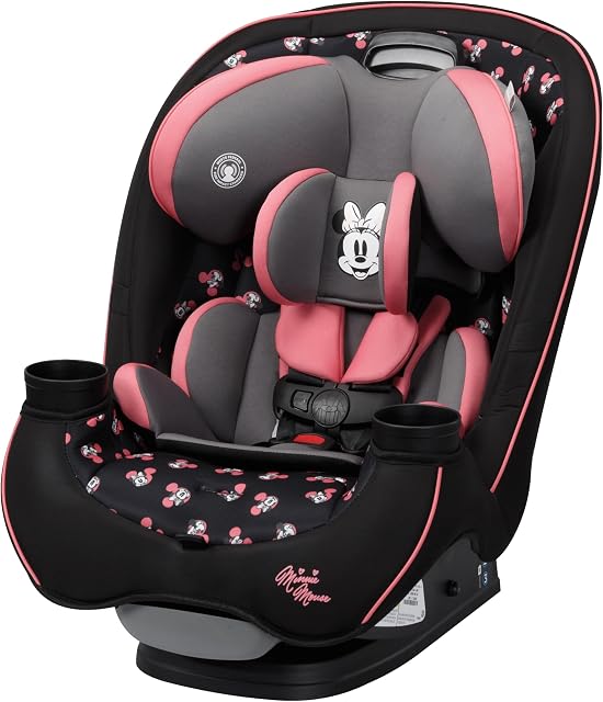 Disney Baby Minnie Charm Grow and Go All-in-One Convertible Car Seat