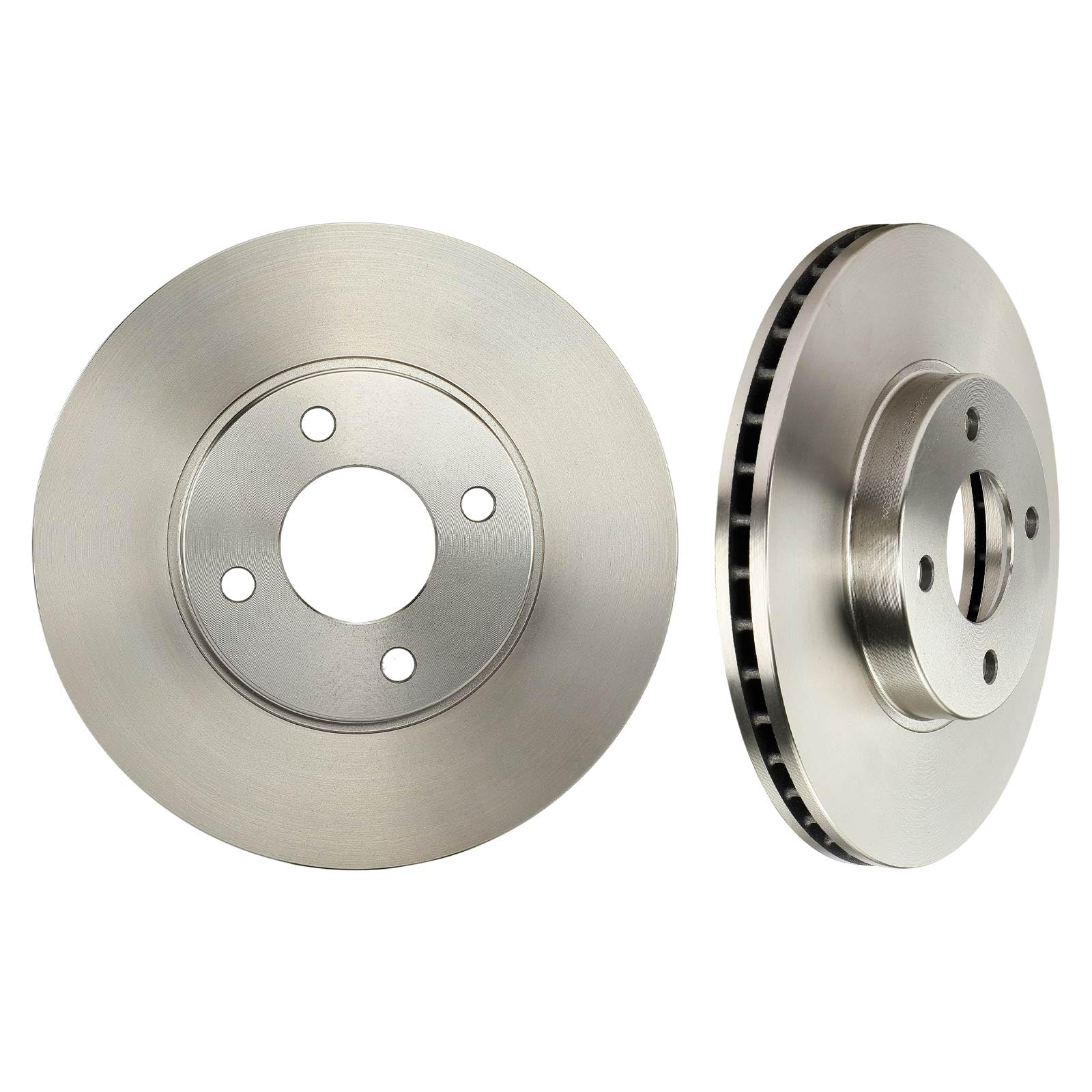 Frankberg Set freni incl. 2x Dischi Freno + 4x Pastiglie dei Freni Anteriore Compatibile con Micra IV K13K K13KK Note E12 Replace# D10601HA7B