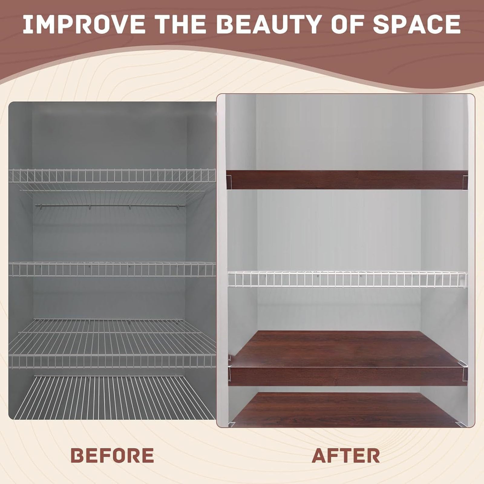 Copertura Antiscivolo Per Scaffali – Impermeabile E Anti-UV, Per Dispensa E Bagno (45x91x182 Cm)