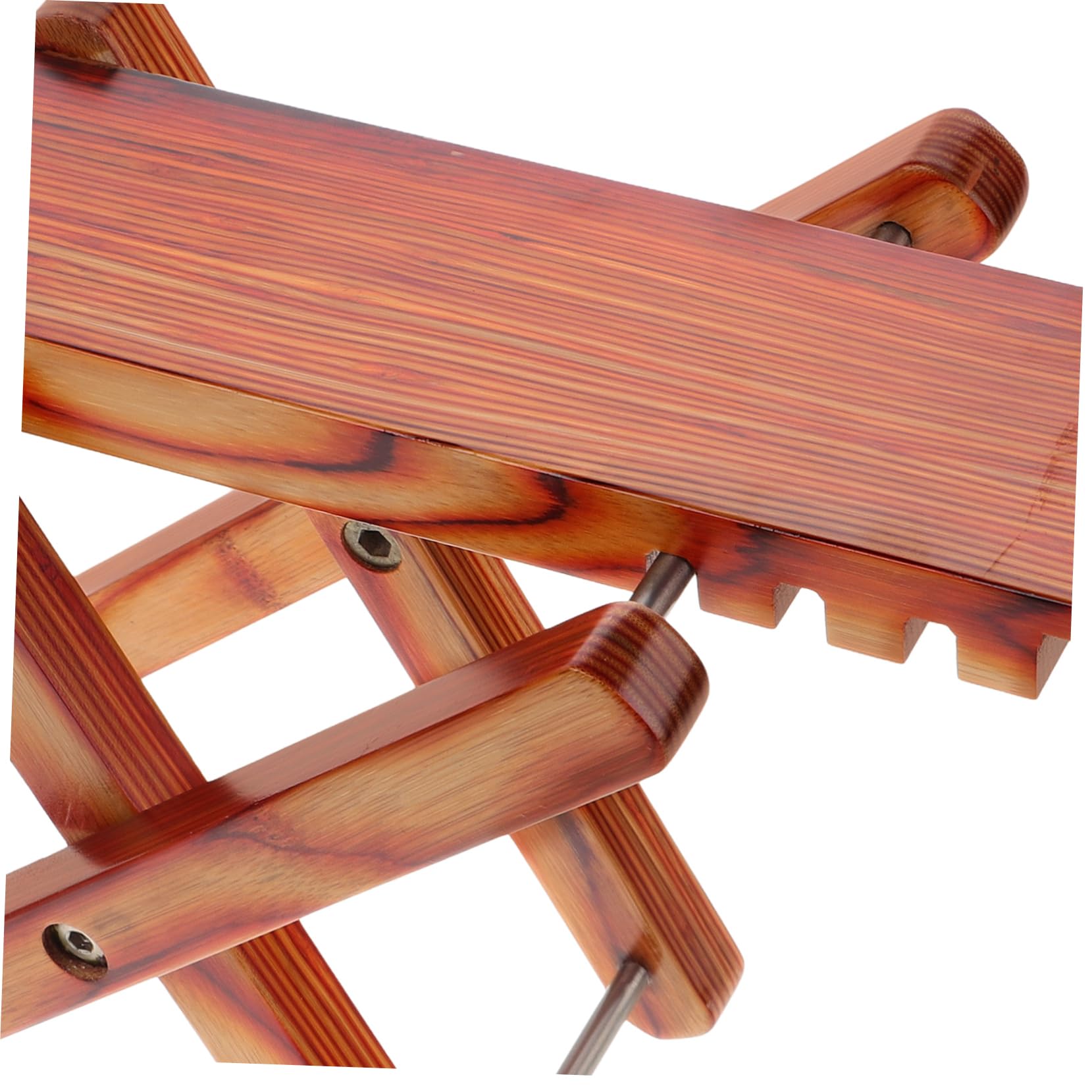 VANZACK Holz Fußhocker für Gitarren Verstellbare Fußstütze aus Massivholz für Klassische und Akustische Gitarristen Klappbar und Platzsparend