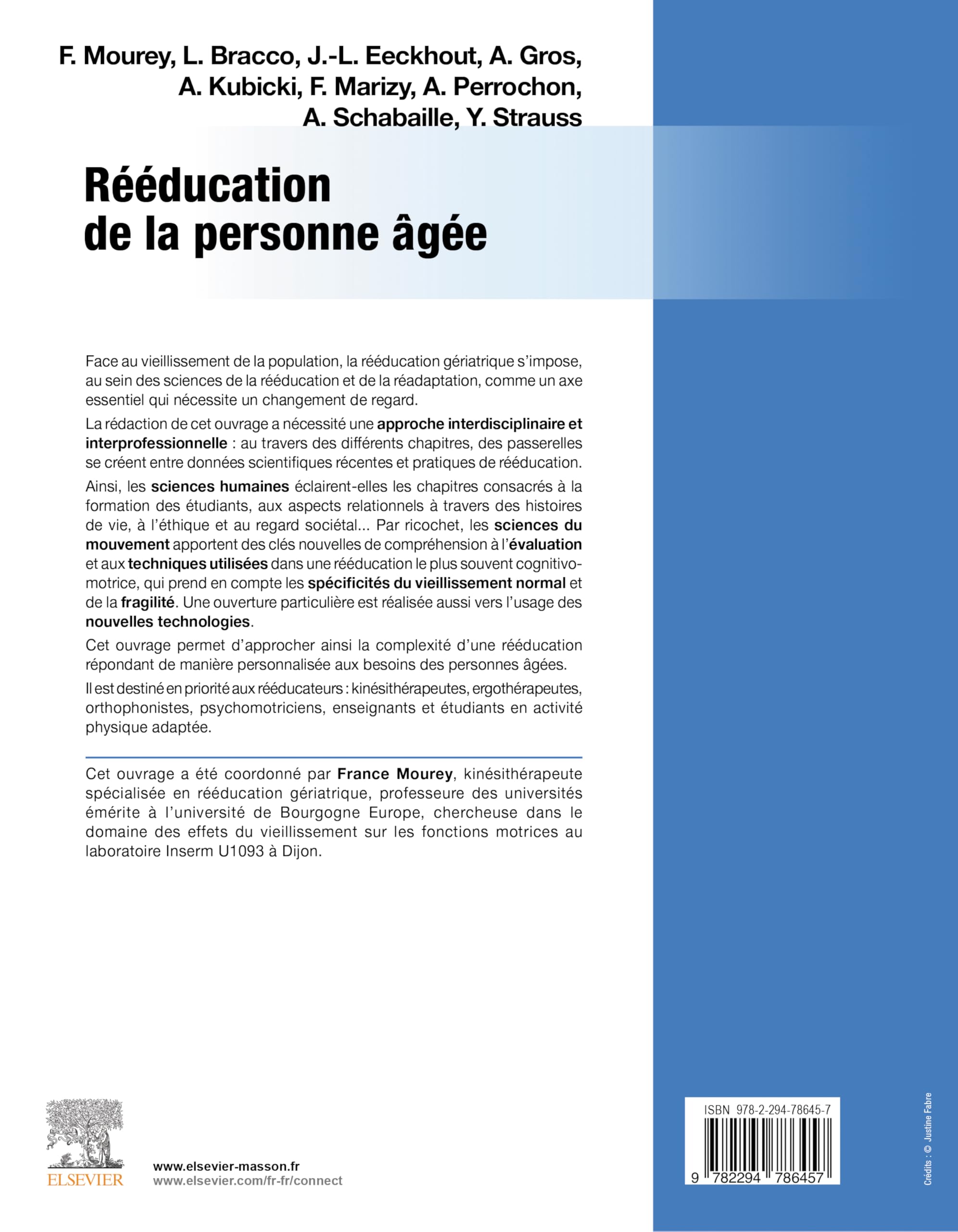 Rééducation de la personne âgée
