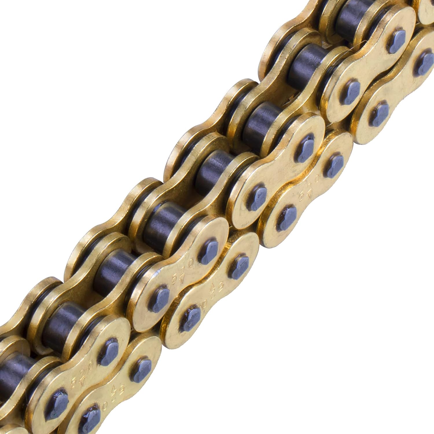 MRELC Gold 520 X-Ring Chain+ Chain Breaker,36 Links With Connecting Master Link : Automotive