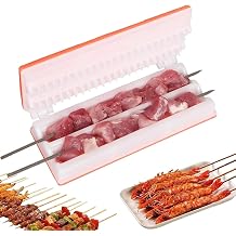 dsfgybj Make Perfect Turkish Kebabs with This Manual Kebab Maker Press - Easy to Use, Reusable, and Skewer Friendly for BBQ Grilling