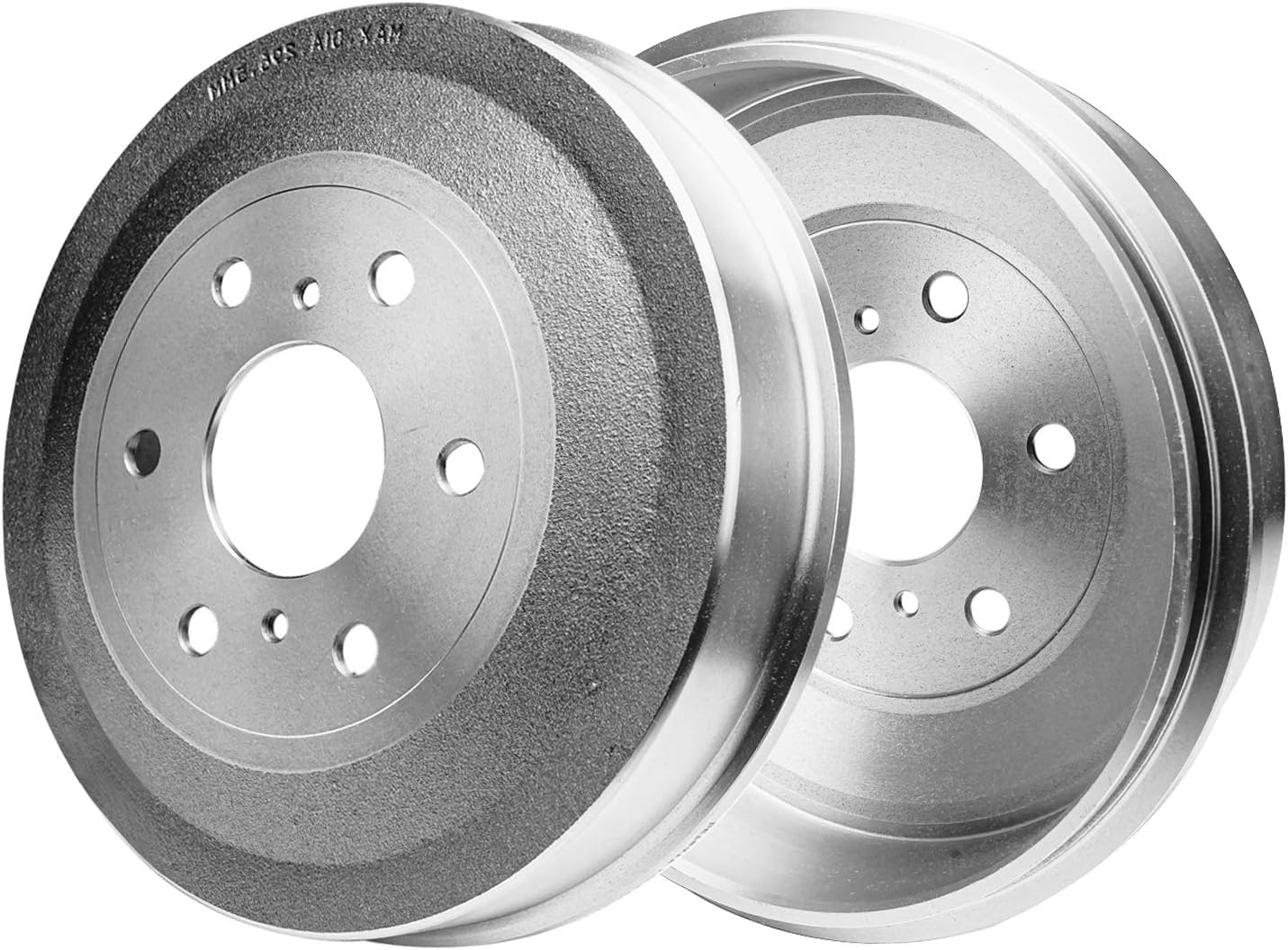 Detroit Axle - Rear Brake Drums for 2009-2013 Chevrolet GMC Silverado Sierra 1500 Brake Drums 2010 2011 2012 Replacement Brakes