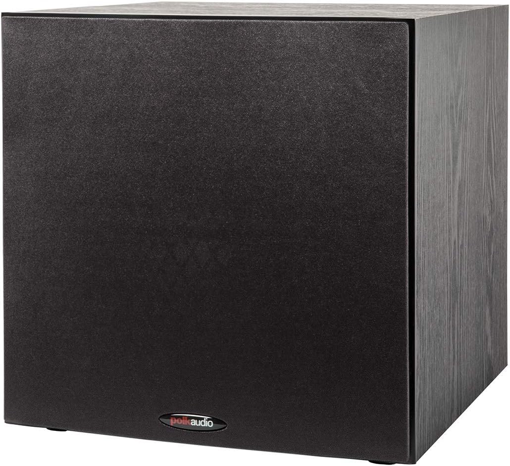 Polk Audio PSW108 10" Powered Subwoofer | 100W Peak Power | Explosive Performance for Movies & Music | Black