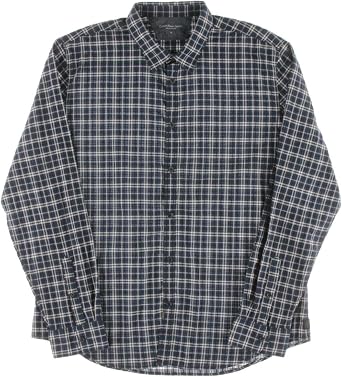 Calvin Klein Jeans Mens Indigo Check Shirt
