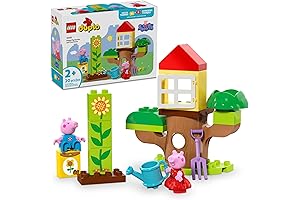 LEGO DUPLO Peppa Pig's Garden and Treehouse