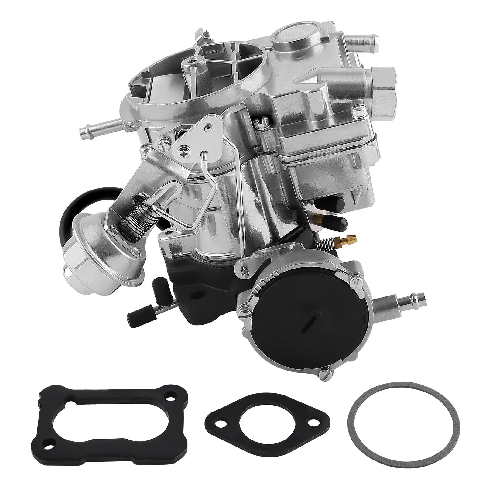 maXpeedingrods Carburatore per Chevrolet 350/5.7L 400/6.6L 1970-1980, ricambio carburatore in alluminio, 17054616, 93,5 × 50,5 mm