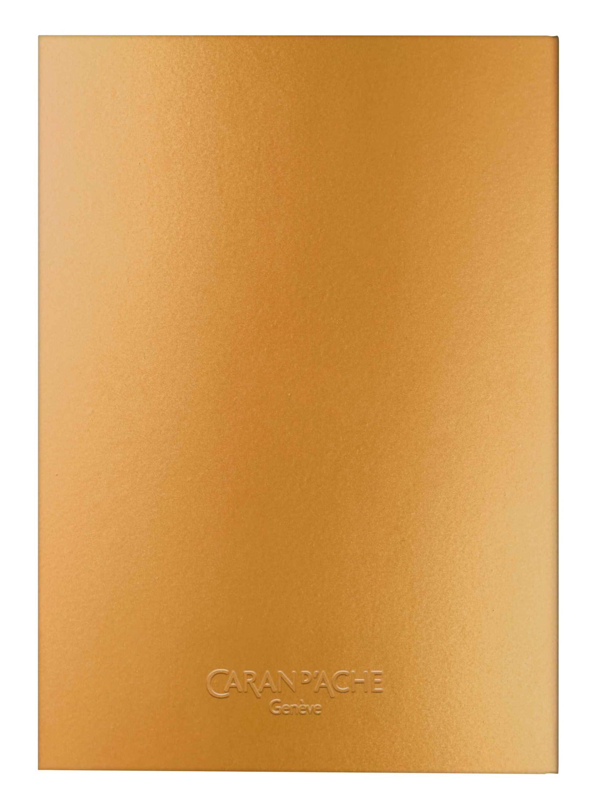 Caran D'ache Colormat-X Notebook Set Lined A5 - Yellow