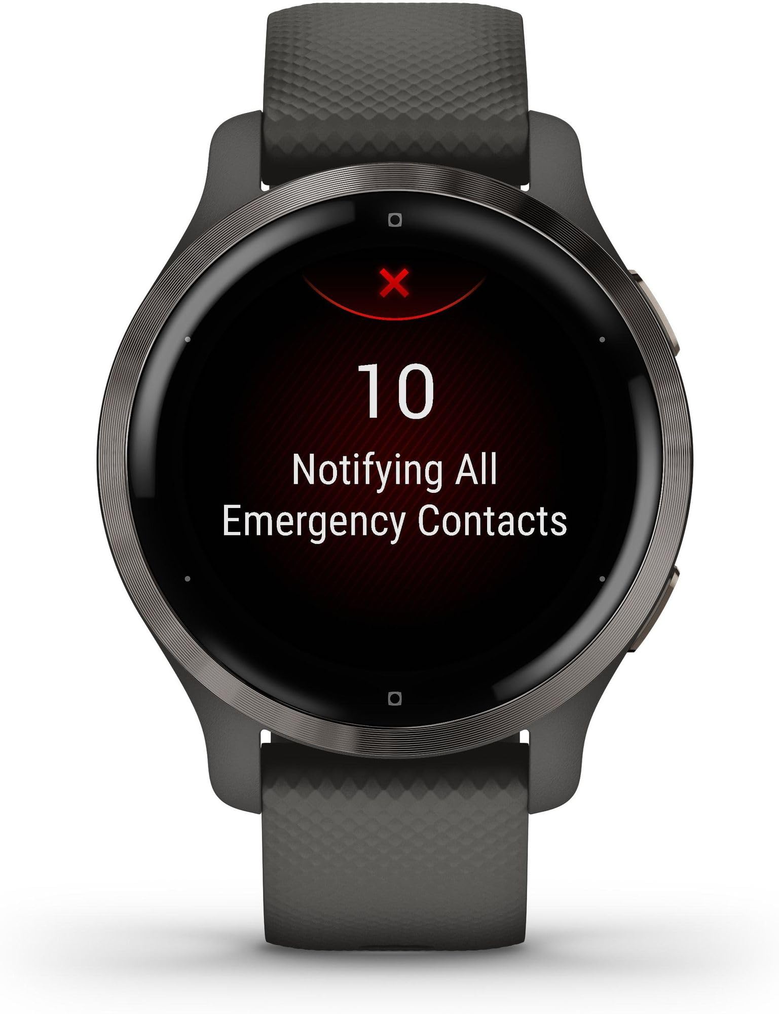 Garmin Venu 2S Reloj inteligente con GPS, música y deportes, Gris Pizarra