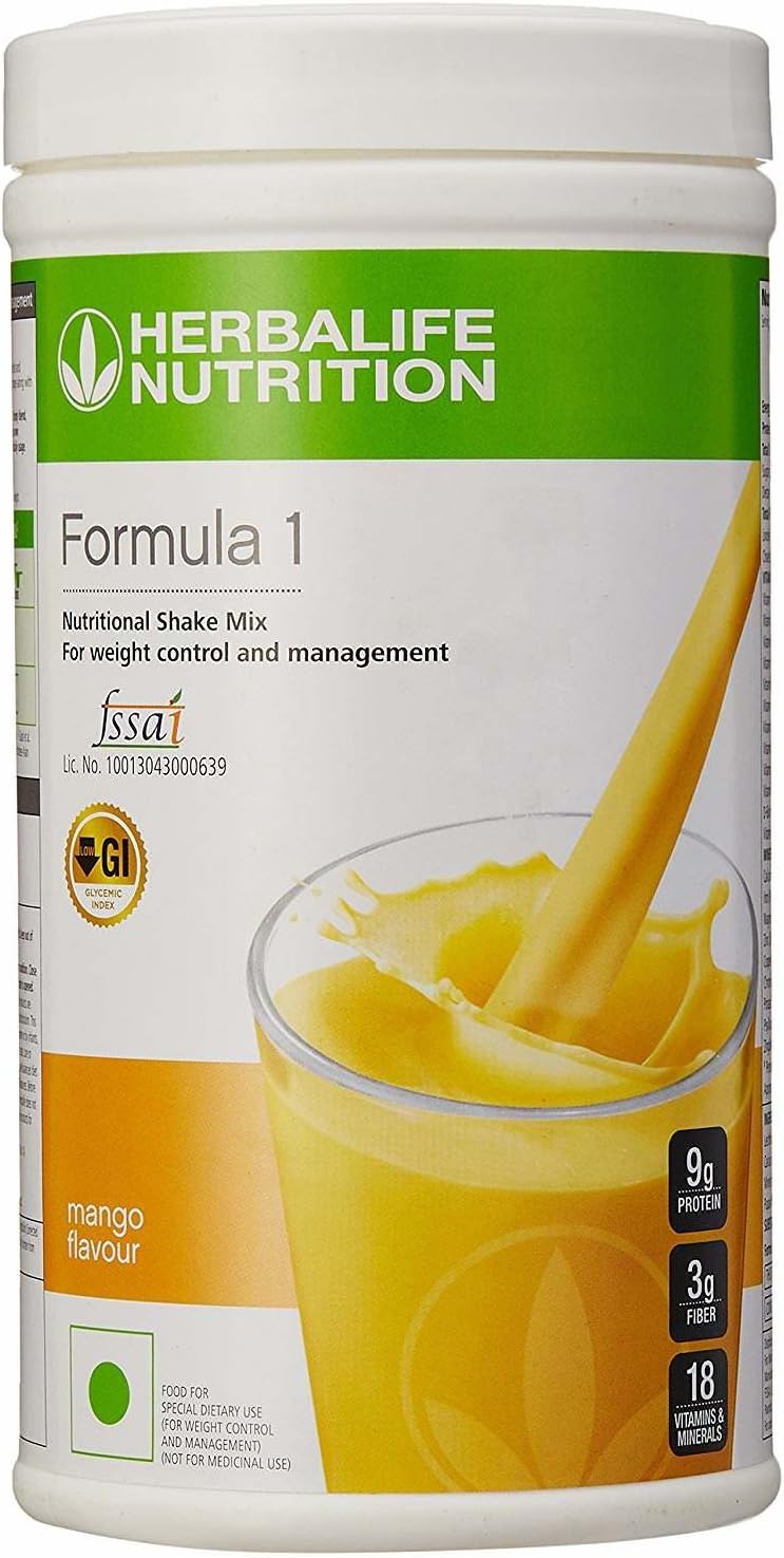 Herbalife Formula 1 Nutritional Shake Mix, 500 G Mango