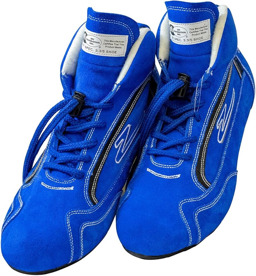 Amazon.com: Zamp ZR-30 SFI 3.3/5 Race Shoe Black 6 : Automotive