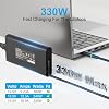 Adaptador de corriente BIYTC 330W compatible con Dell Alienware M16 r2 r1 M18 r2 r1 | X17 X16 Cargador para laptop 7.4mm Gan Slim Fuente de alimentación 330 vatios 7