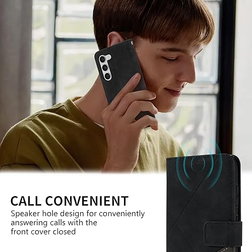 Miniatura 5 de Neiye Funda tipo cartera compatible con Samsung Galaxy A54 5G con bloqueo RFID, ranuras para tarjetas, cierre magnético, empalme con tapa de piel