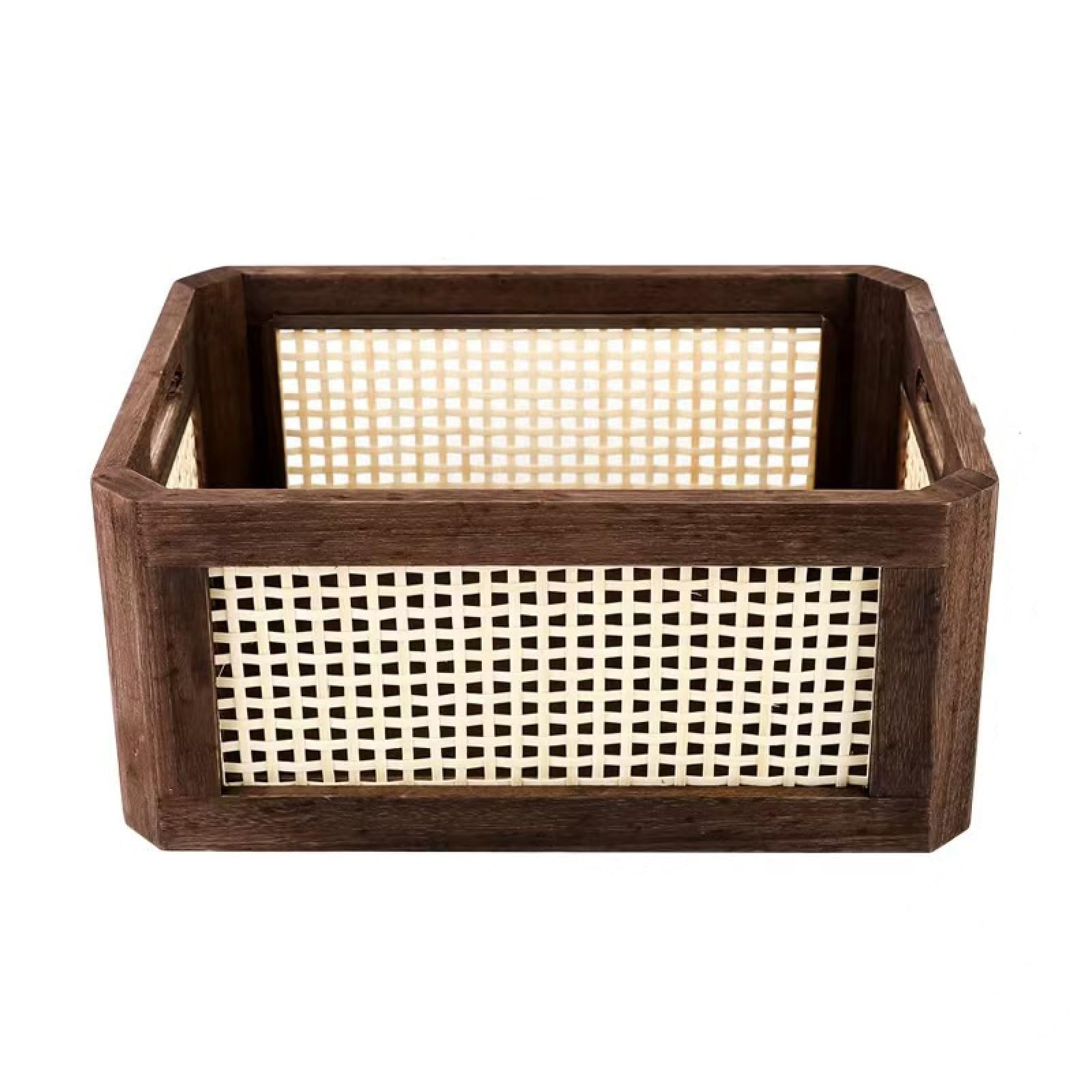 Handcraft Wood Storage Basket Designs for Cabinets Adds Elegant Elegant to Any Room Storage Solution Handwoven Designs Basket