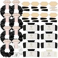 Vista 24 de Juego de 8 pinzas cuadradas de 4.1 pulgadas para dama de honor, regalo de despedida de soltera, regalo de despedida de soltera, regalos de fiesta