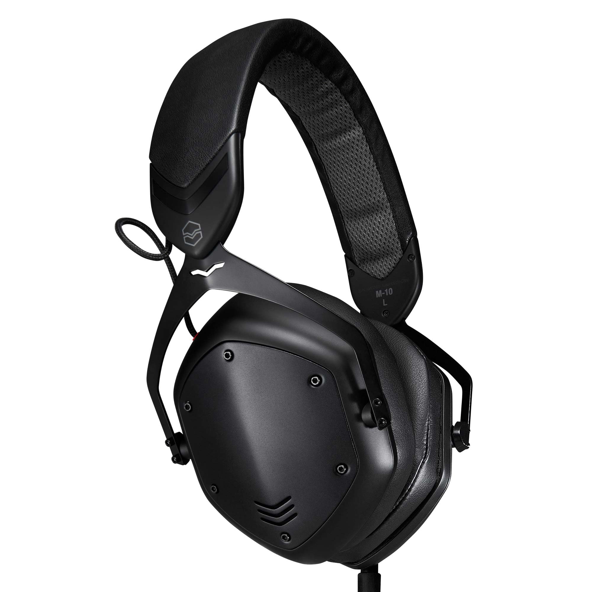 V-Moda M-100 PRO | Casque professionnel circumaural pour DJ | Conçu pour les DJs pros et la musique rythmée | Isolation phonique supérieure | Écoute à une oreille | Confort longue durée