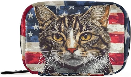 Vista 43 de Organizador diario de camuflaje para medicina vitamínica, organizador de píldoras de viaje, contenedor de medicina diaria, bolsa de pastillero