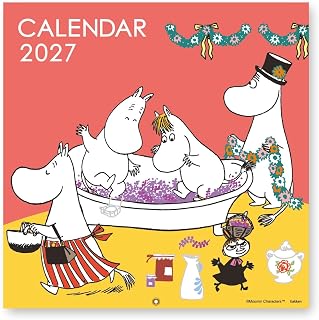 学研ステイフル 2027 カレンダー ムーミン 壁掛け スクエア DM12017 2027年 1月始まり