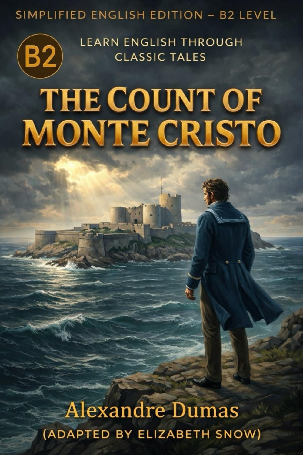 The Count of Monte Cristo – Simplified English Edition (B2 Level): A Classic Story Adapted for Upper-Intermediate English Learners with Clear Grammar and Controlled Vocabulary