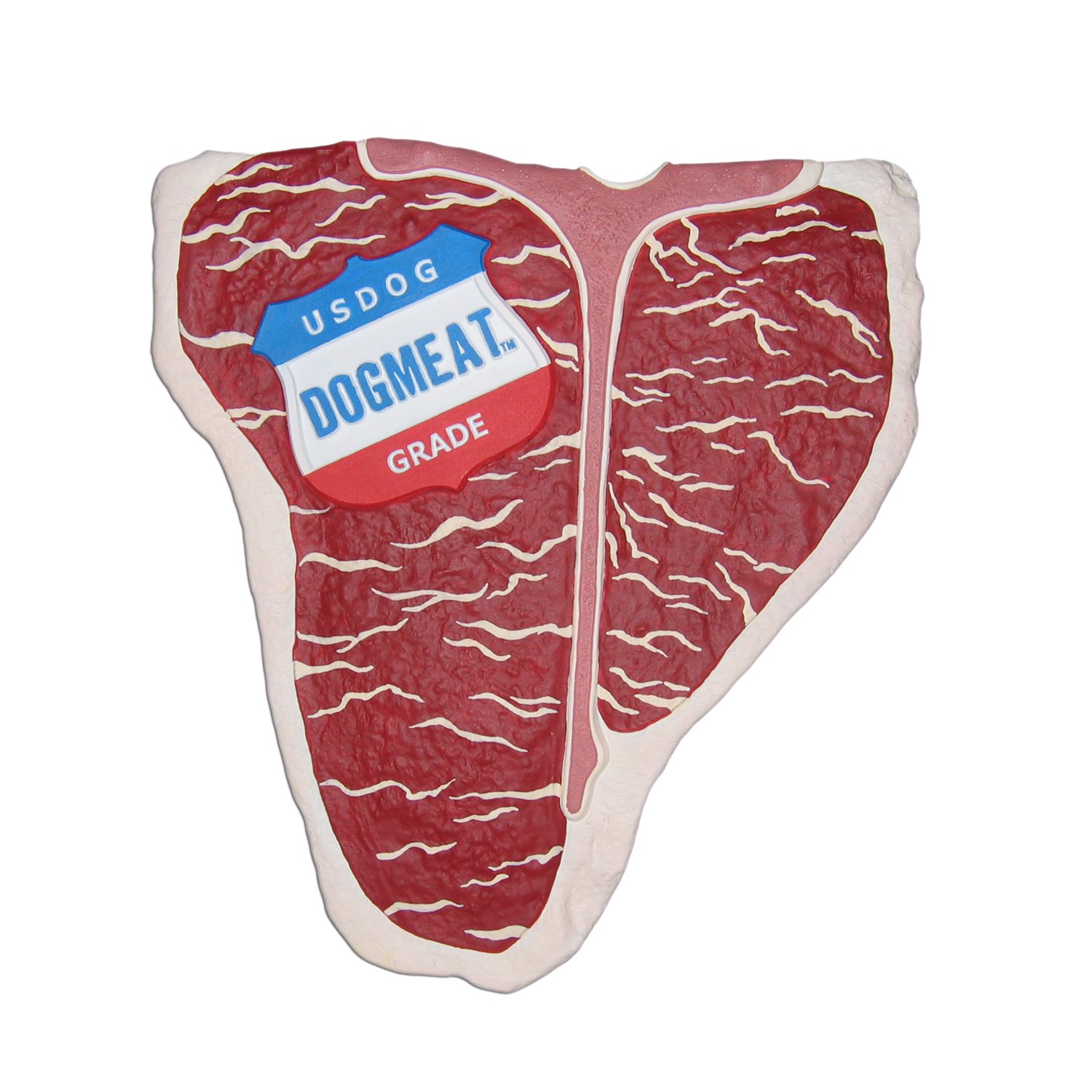 petprojekt Large Dogmeat T-Bone Steak, Dog Toy