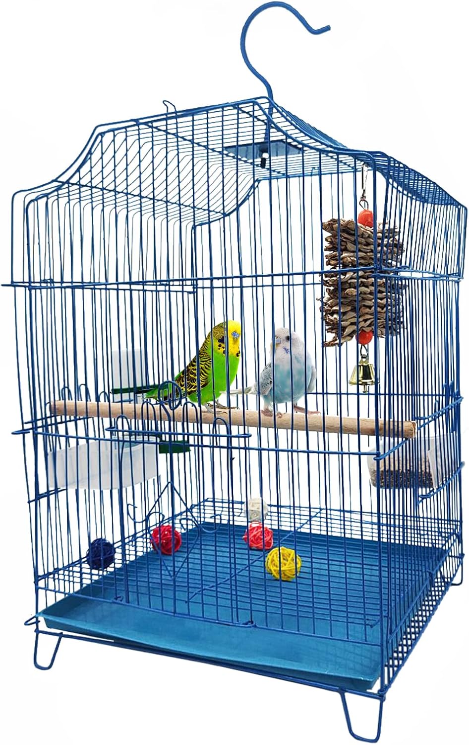 Hamiledyi Bird Cages for Parakeets with Stand, Hanging
