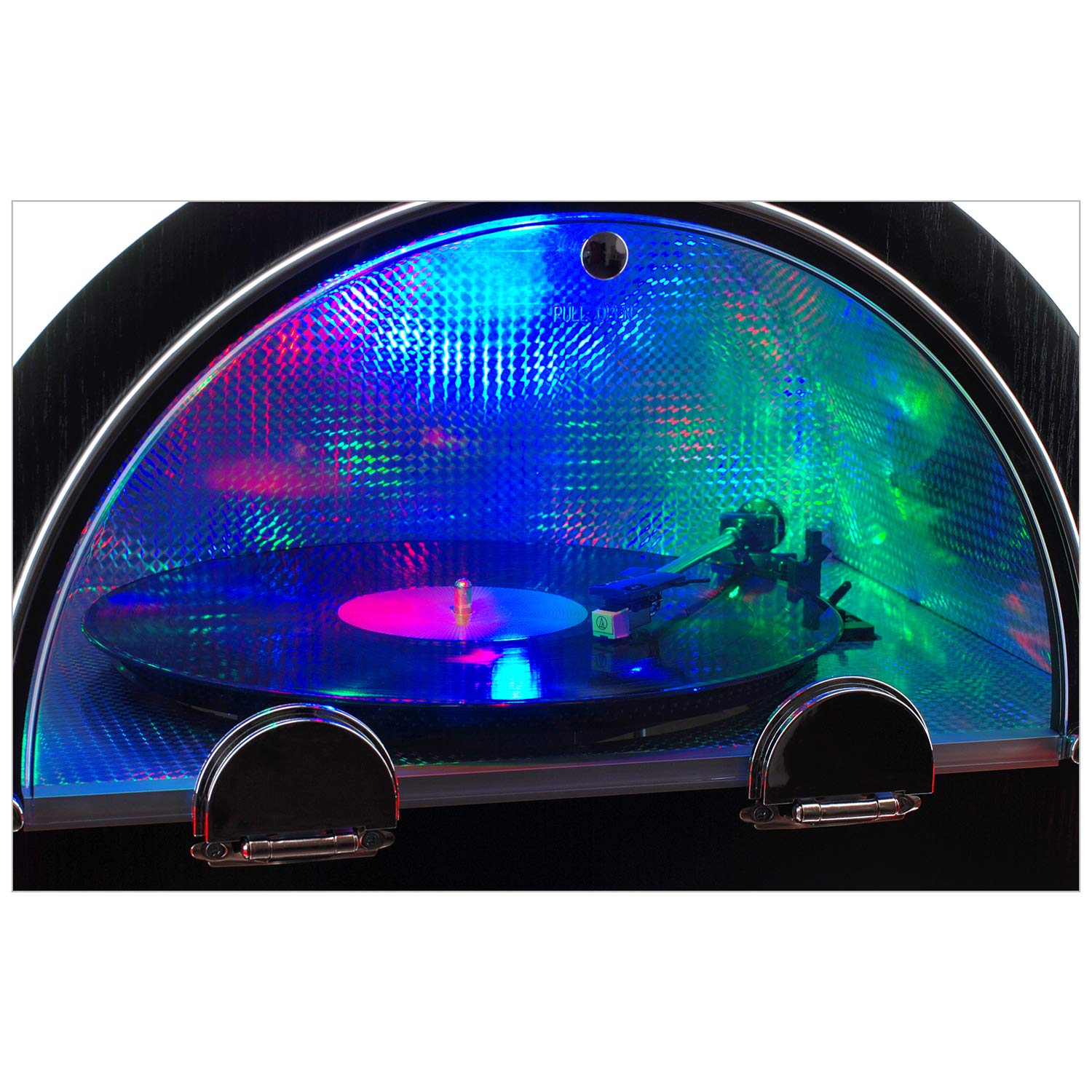 Buy Victrola Full Size Retro Jukebox with 3Speed Turntable, CD Player, AM/FM Radio, Bluetooth