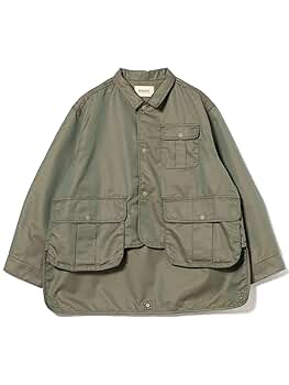 BEAMS BOY シャンブレー　ギャバ　ショート　フィッシング　ジャケット BEAMS BOY（ビームス ボーイ）シャンブレー ギャバ ショート