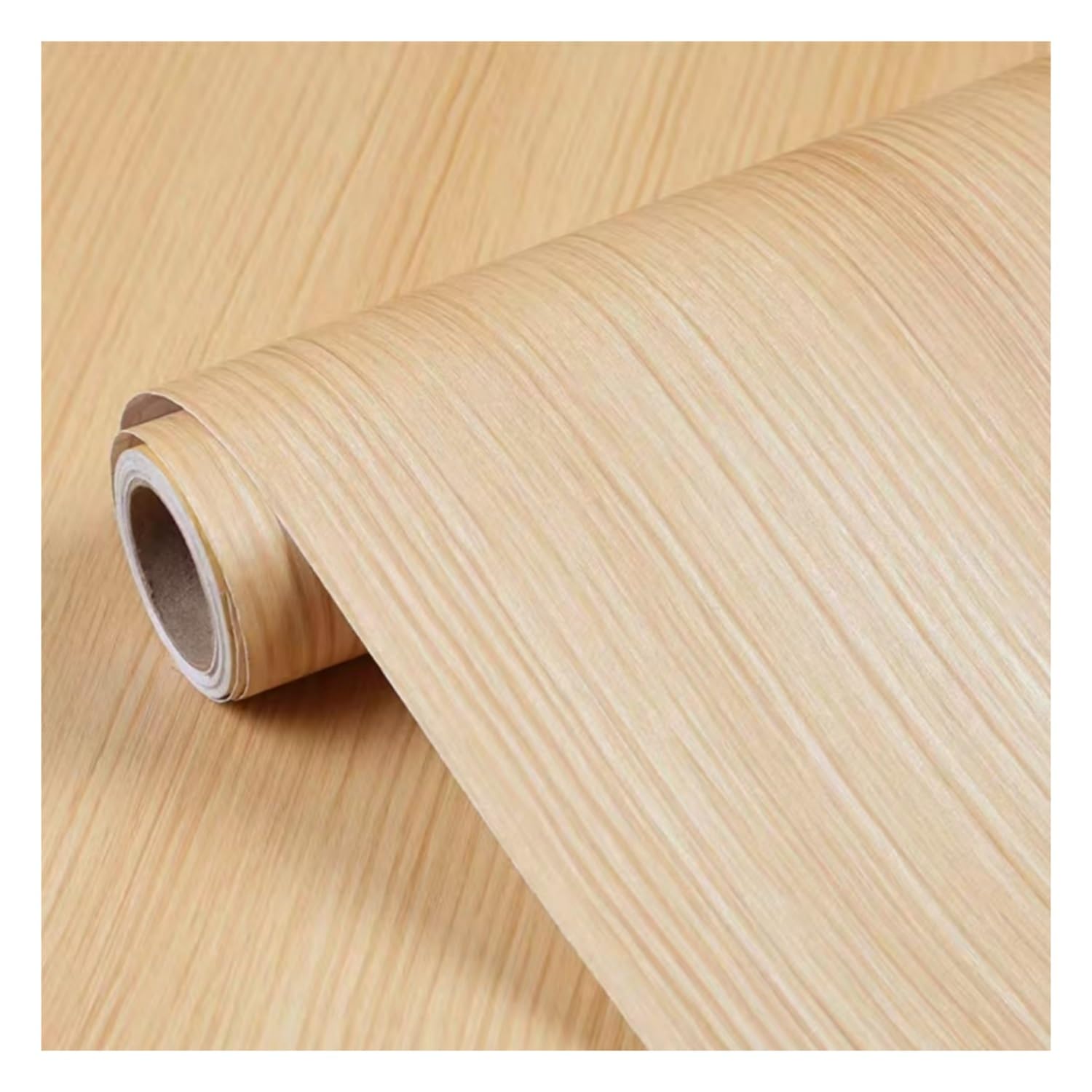 Lxlambentive Wood Self Adhesive Wallpaper Vinyl Wrap Furniture Stickers, Waterproof PVC Peel & Stick, 40/60/80/120cm X 3/5m, for Doors & Cupboards(N,0.6 * 3m)