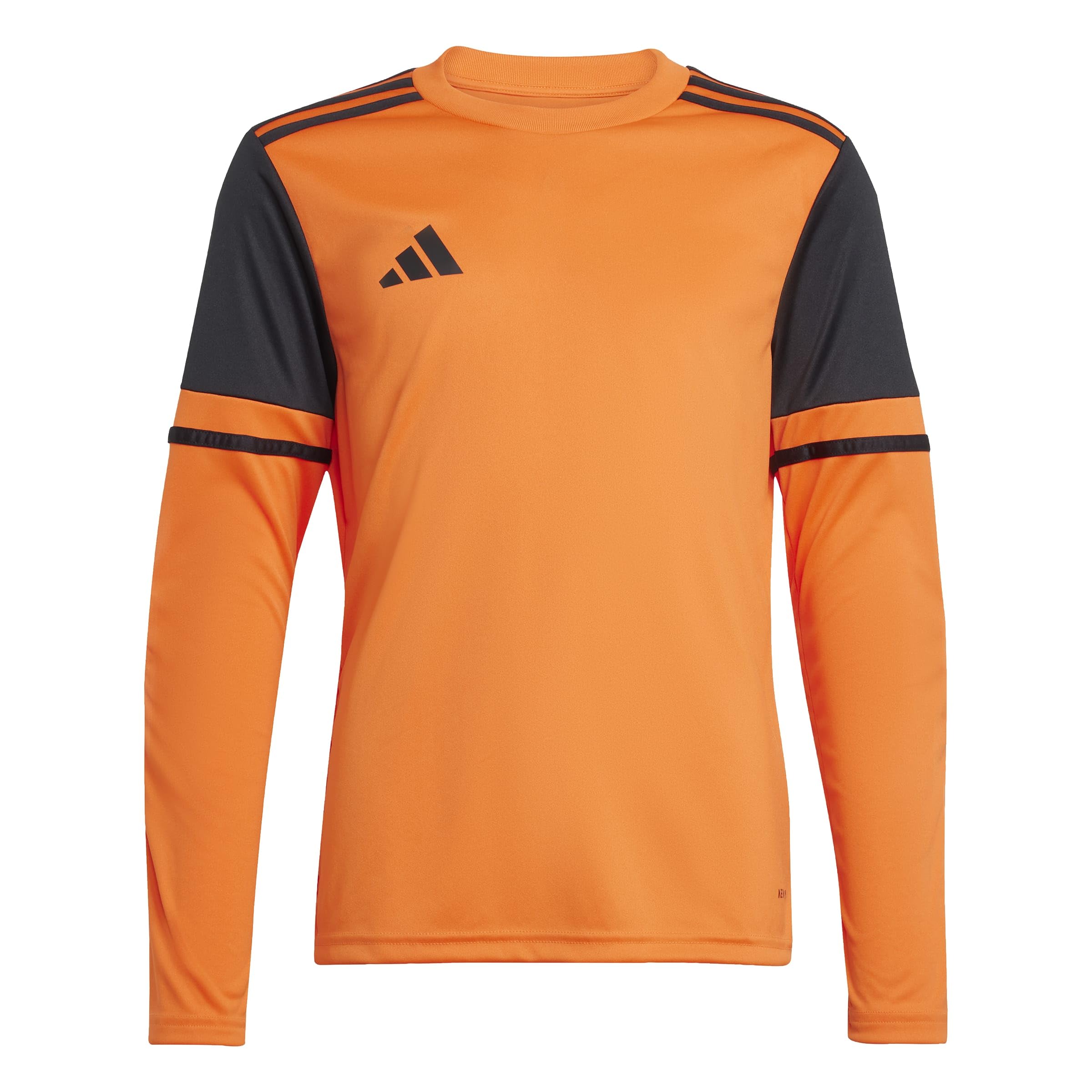 adidas Unisex Kids Squadra25 Goalkeeper Jersey Long Sleeve Kids Shirt, Semi Impact Orange/Black, 5-6 Years